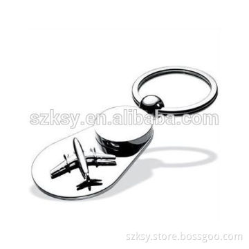 Shiny custom logo metal bottle opener with wholesale price